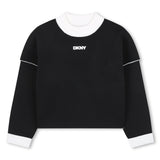 DKNY Black Reversible Sweater