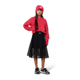 DKNY Fuschia Metal Plate Sweater