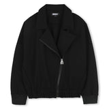 DKNY Black Moto Jacket