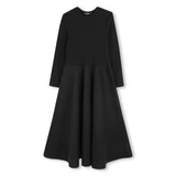 DKNY Black Knit Top Dress