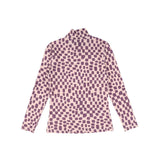 Valentina Purple Print Turtleneck