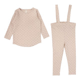 Lilette Dusty Pink Diamond Dot Set