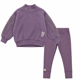 Booso Plum Teddy Set