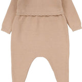 Analogie Dusty Pink Knit Footie