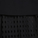 DKNY Black Laser Cut Dress