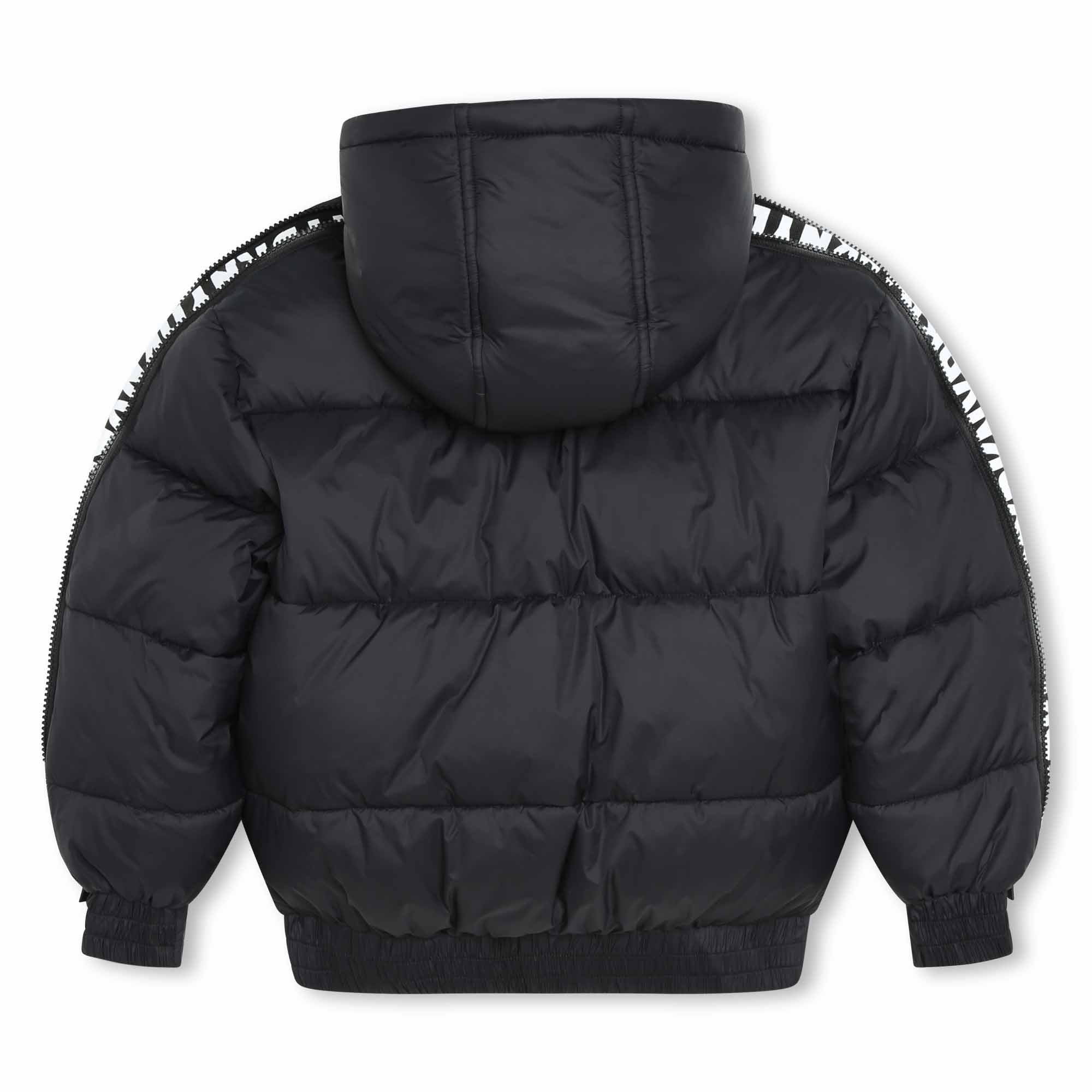 DKNY Black Padded Down Coat