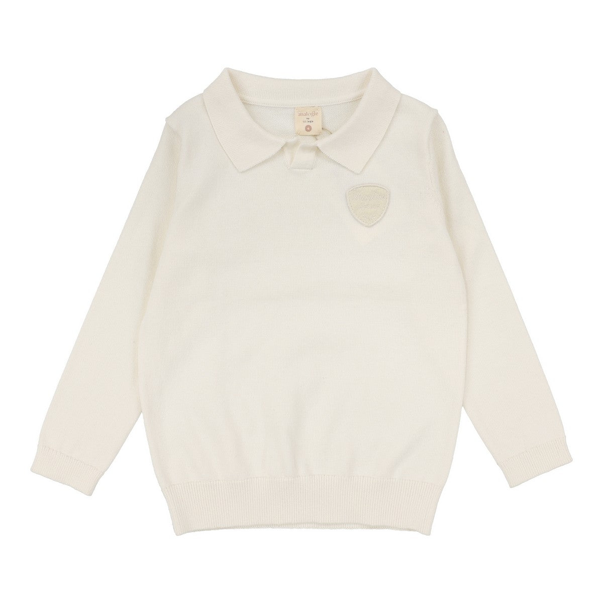 Analogie Cream Knit Polo