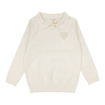 Analogie Cream Knit Polo