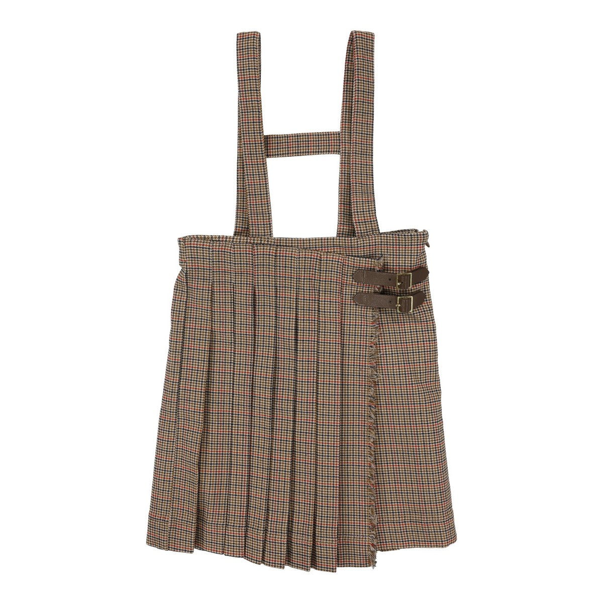 Analogie Houndstooth Kilt Skirt