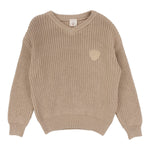 Analogie Oat Knit Vneck Sweater 