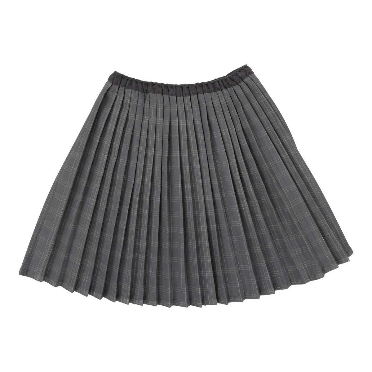 Analogie Mid Grey Plaid Skirt