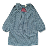 Louis Louise Blue Check Aveline Dress