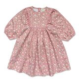 Louis Louise Pink Romantic Flower Mahana Dress