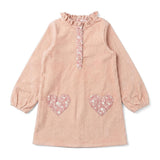 Louis Louise Pink Cord Sylvie Dress