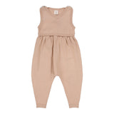 Analogie Dusty Pink Knit Overalls 