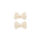 Project 6 Ivory Mini Dahlia Piggy Clip Set