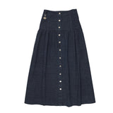 Urban Edge Navy Denim Dropwaist Skirt