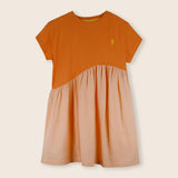 Lmn3 Copper Tan/Creampuff Combi Dress