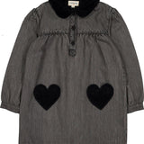 Louis Louise Grey Denim Belinda Dress