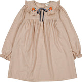 Louis Louise Beige Check Benjamine Dress