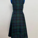 Christina Rohde Navy Plaid Jumper