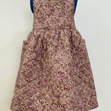 Olivia Rohde Nude Floral Quilted Jumper