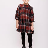 Olivia Rohde Brown Plaid Dress