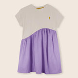 Lmn3 Seedpearl/Lilac Combi Dress