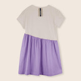 Lmn3 Seedpearl/Lilac Combi Dress