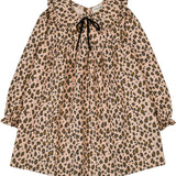 Louis Louise Beige Leopard Cord Benjamine Dress