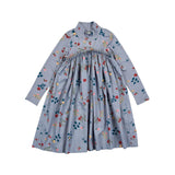 Christina Rohde Blue Floral Combi Dress