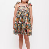 Christina Rohde Green Floral Velvet Jumper