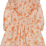Louis Louise Cream Bouquet Lurex Seville Dress