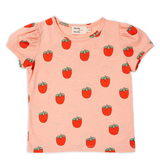 Wander & Wonder Persimmon Puff Sleeve T-Shirt