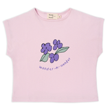 Wander & Wonder Lilac Daisy Crop Top