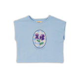 Wander & Wonder Cornflower 3/4 Sleeve T-Shirt
