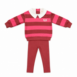 Teela Cherry Stripe Set
