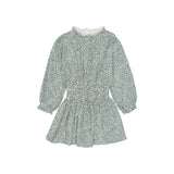 Buho Alpine Green Speckle Dress