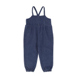 Bace Collection Blue Denim Pinstripe Overalls