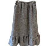 Venera Arapu Grey Tonic Wish Wool Skirt
