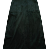 Teela Green Corduroy Maxi Skirt