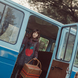 Piupiuchick Black Denim Apple Jumper