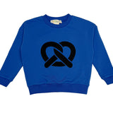 Teela Blue Pretzel Sweatshirt