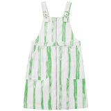 Kix Green Striped Denim Jumper