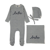 Lilette Off Navy Gingham Bebe Take Me Home Set