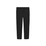 Harper James Navy Pinstriped Texture Pants