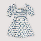 The New Society Hyacinth Print Eleni Dress