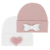 Ely's & Co Pink 2 Pack Hospital Hats