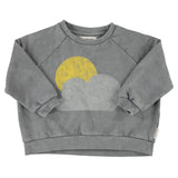 Piupiuchick Grey Sun and Cloud Sweatshirt