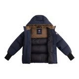 Ellabee Navy/Olive Corduroy Olivier Down Coat